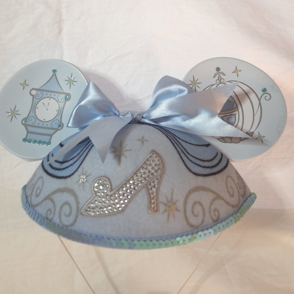 Disney Other - Blue Disney Kids Cinderella Mouse Ears Hat